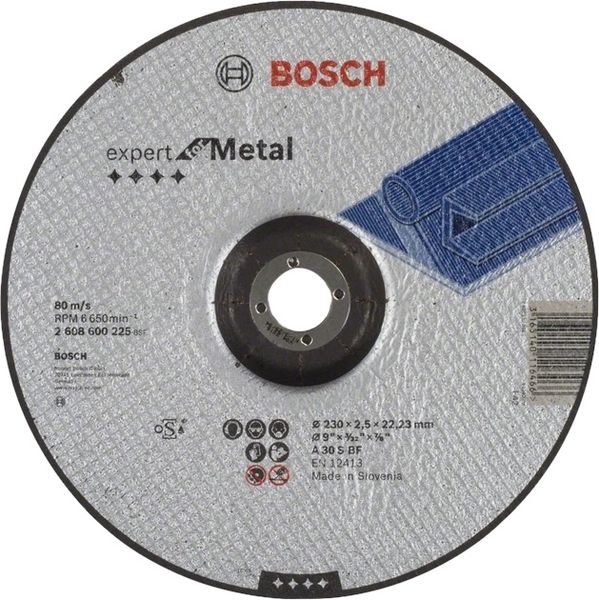 Bosch 230 x 2.5 мм (2608600225) Відрізний круг для металу 30065 фото